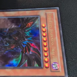 Yugioh Red-Eyes Darkness Dragon SD1-EN001 Ultra Rare 1st Edition LP - Image 5