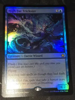 High Fae Trickster Foil Rare Foundations NM MTG Magic - Image 1
