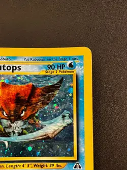 Kabutops 6/75 - Neo Discovery Holo Rare Pokemon TCG Card Vintage MP - Image 4