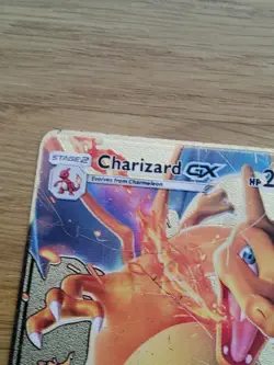 Charizard GX HP250 Gold Metal Pokemon Card Collectible SM211 - Image 2