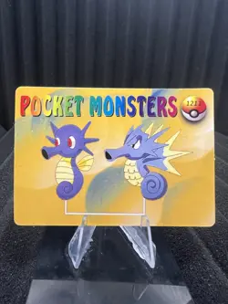 Pokemon Vintage Pocket Monsters Vending HOLO Prism Sticker Bandai 1999 Nintendo - Image 2
