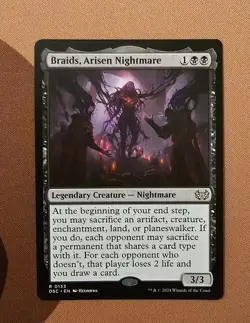MTG Braids, Arisen Nightmare x1 NM from Commander: Duskmourn - Image 1