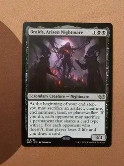 MTG Braids, Arisen Nightmare x1 NM from Commander: Duskmourn - Image 3