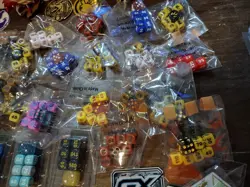 HUGE Pokemon Memorabilia Lot - Dice, Sleeves, Figures, Coins, Pins, Etc. - Image 5