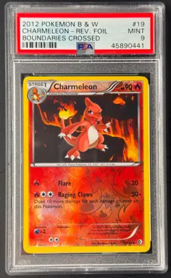 Charmeleon Reverse Holo 19/149 - PSA 9 - 2012 Pokemon Boundaries Crossed B&W - Image 1