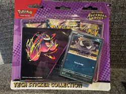 10x Pokemon Ascended Heroes Tech Sticker Collection Gastly Sealed 3-Pack Lot - Image 3