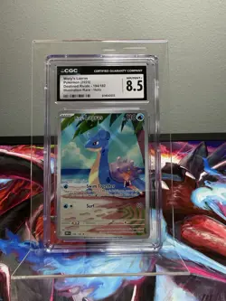 Misty's Lapras Pokemon TCG Destined Rivals 194/182 CGC 8.5 - Image 1