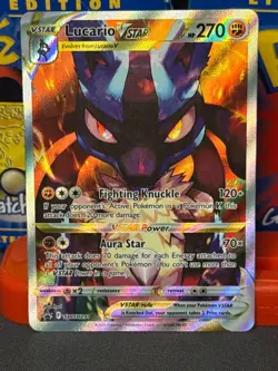 Pokemon - Sword & Shield - 2023 - Lucario Vstar - PROMO - SWSH291 - Image 1