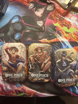 One Piece - Tin Pack Vol 2. - Set of 3 - (TS-O2, OP-13) - Same Day Ship - Image 1