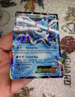 Glaceon EX 20/124 XY Fates Collide Holo - Pokemon TCG LP - Image 2