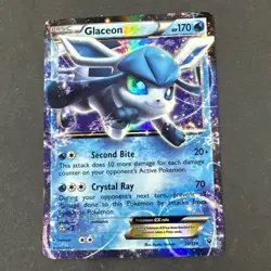 Pokemon TCG Glaceon ex 20/124 XY Fates Collide Ultra Rare LP - Image 3