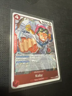 One Piece CCG Koby PRB02-001 Foil Rare Premium Booster the Best Vol. 2 - Image 2