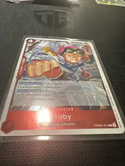 One Piece CCG Koby PRB02-001 Foil Rare Premium Booster the Best Vol. 2 - Image 5