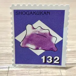 Ditto Pokemon Stamp Card Japanese Shogakukan Vintage Nintendo Game Anime TCG - Image 1