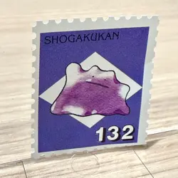 Ditto Pokemon Stamp Card Japanese Shogakukan Vintage Nintendo Game Anime TCG - Image 2