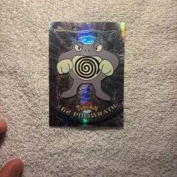 2000 TOPPS CHROME TV ANIMATION POKEMON SERIES 1 CARD SPECTRA #62 POLIWRATH - Image 1