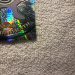 2000 TOPPS CHROME TV ANIMATION POKEMON SERIES 1 CARD SPECTRA #62 POLIWRATH - Image 3