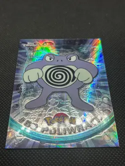 2000 TOPPS CHROME TV ANIMATION POKEMON SERIES 1 CARD SPECTRA #62 POLIWRATH - Image 2