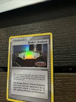 Pokemon 2007 EX Power Keepers Drake's Stadium Reverse Holo Uncommon Card #72/108 - Image 3
