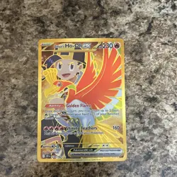 Ethan's Ho-Oh EX 239/182 Sv10: Destined Rivals Holo Hyper Gold Pokemon TCG - Image 3