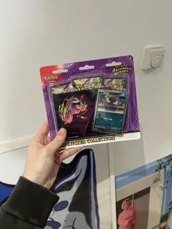 Pokemon Ascended Heroes Tech Sticker 3 Pack Gastly ✅BRAND NEW READY TO SHIP 📦 - Image 1