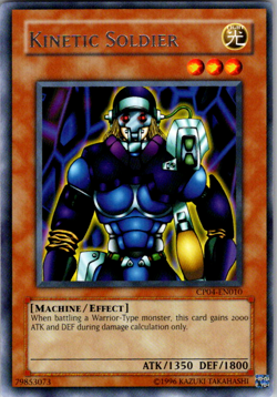 Kinetic Soldier CP04-EN010 Rare Near Mint Yugioh Champion Pack 4 - Image 1