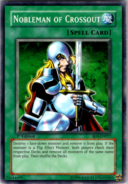 Nobleman of Crossout - SD3-EN017 - NM/VLP - Common - 1st ed - Yugioh - Image 1