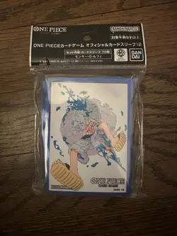 ONE PIECE Card Game Luffy Card Sleeves Set Authorized Store Edition Limited - Image 1