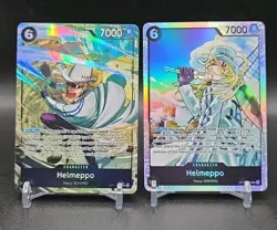 One Piece A Fist of Divine Speed - Helmeppo- SR Alt Art OP11-002-base Set!!! - Image 1
