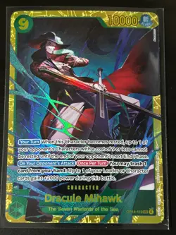 One Piece TCG: Dracule Mihawk OP14-119 SEC - Image 1