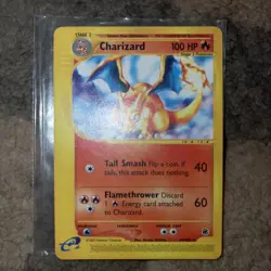 Charizard - 39/165 - Pokemon Expedition Non-Holo Rare Card MP - Image 1