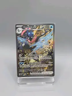 Near Mint - Greninja ex 132 Sv: Scarlet & Violet Black Star Promo Pokemon Card - Image 1