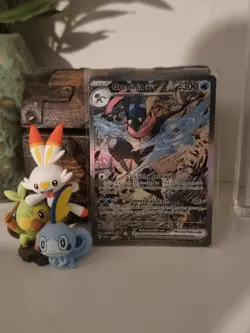 Greninja ex 132 Sv: Scarlet & Violet Black Star Promo Card Holo Pokemon TCG - NM - Image 1