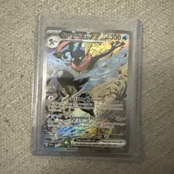 Greninja ex 132 Sv: Scarlet & Violet Black Star Promo Card Holo Pokemon TCG - NM - Image 1