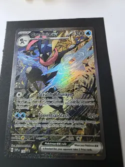 Greninja ex 132 Sv: Scarlet & Violet Black Star Promo Card Holo Pokemon TCG - NM - Image 4