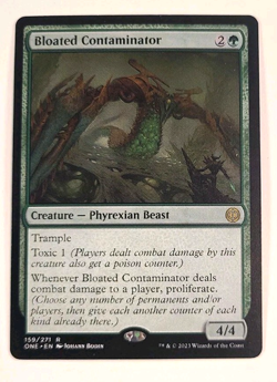 Bloated Contaminator - 159 - Phyrexia: All Will Be One- Near Mint - MTG Card - Image 1