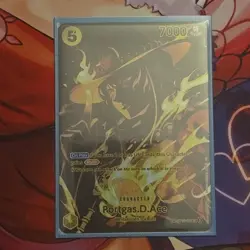 One Piece TCG Legacy of the Master OP12 .. PORTGAS D.ACE .. ST13-011 SR SP - Image 1