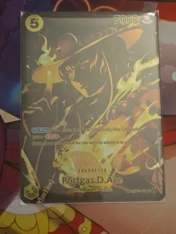One Piece TCG Legacy of the Master OP12 .. PORTGAS D.ACE .. ST13-011 SR SP - Image 2