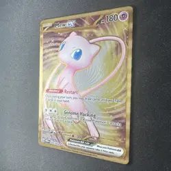 Mew EX GOLD METAL Promo Card 205/165 Scarlet & Violet 151 UPC POKEMON CARD Mint - Image 3
