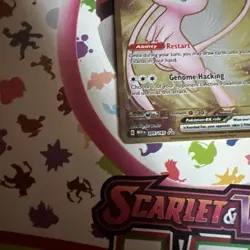 Pokemon TCG Scarlet & Violet 151 Mew UPC: Mew ex 205/165 Metal Promo Card - NM/M - Image 3