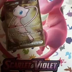 Pokemon TCG Scarlet & Violet 151 Mew UPC: Mew ex 205/165 Metal Promo Card - NM/M - Image 4