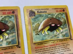 2 Kabuto Unlimited 50/62 Pokemon TCG 1999 Fossil WOTC Common HP- 24 Hr Shipping - Image 4