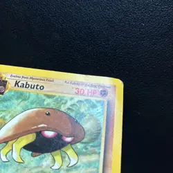 Kabuto - 1st Edition - Fossil 50/62 - HP Condition - Pokemon TCG WOTC 1999 - Image 2