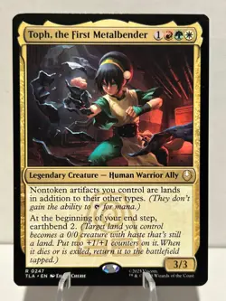 Toph, the First Metalbender 247 R Avatar: The Last Airbender NM MTG - Image 1