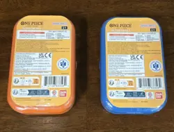 One Piece Card Mini-Tin Pack Set Vol.2 New Sealed.Includes Ace and Sabo Tins - Image 2