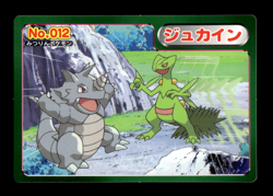 Sceptile vs Rhydon 012 Topsun Advanced Generation Japanese Pokemon Card ~ MP - Image 1