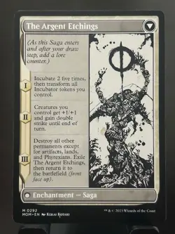 MTG Magic the Gathering Elesh Norn / The Argent Etchings Borderless MOM! - Image 2