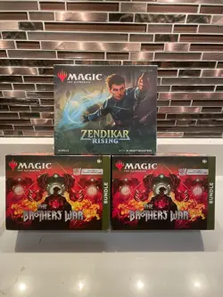 MTG The Brothers’ War Bundle Box & Zendikar Rising - Image 1