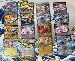 Pokemon S&V & Mega Evolutions EX 16 Card Lot - Image 1
