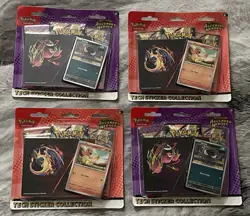 Pokemon TCG Ascended Heroes Gastly & Charmander Tech Sticker - SEALED X4 - Image 1